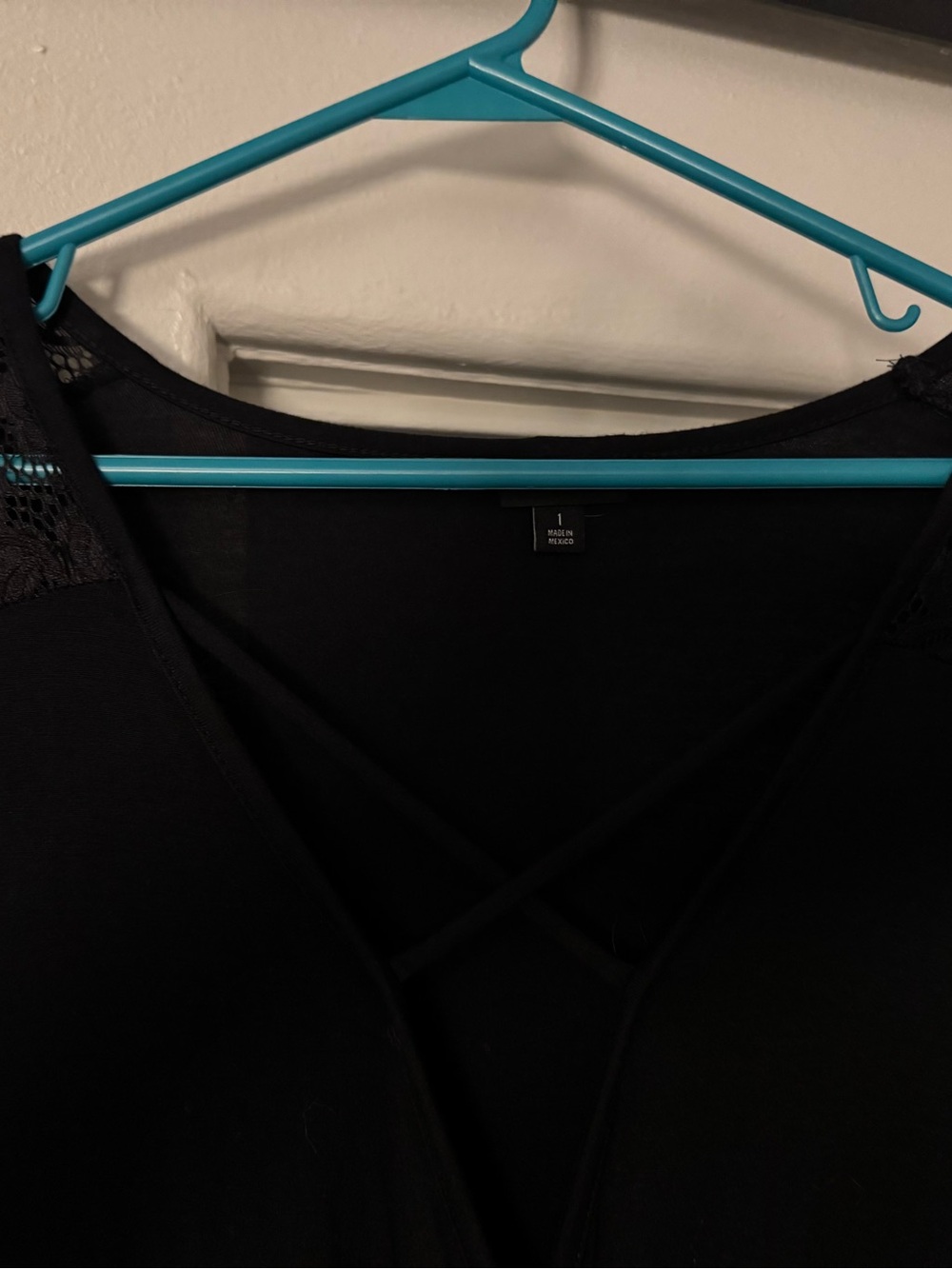 Torrid Black Lace Long Sleeve Top - Picture 3 of 4